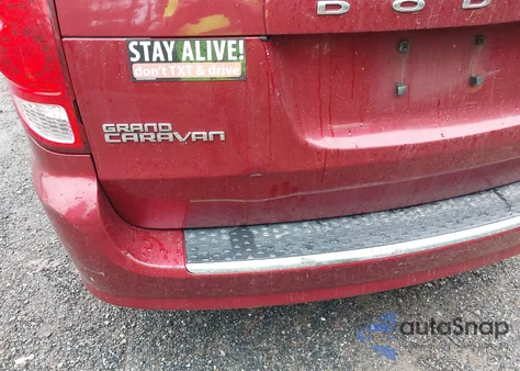 2011 Dodge Grand Caravan Mainstreet из США, поврежденный, VIN 2D4RN3DGXBR674248